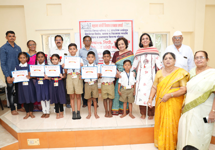 Prize Distribution function of Gandhi Jayanti Competitions 2022