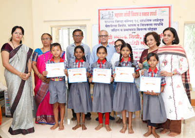 Prize Distribution function of Gandhi Jayanti Competitions 2022